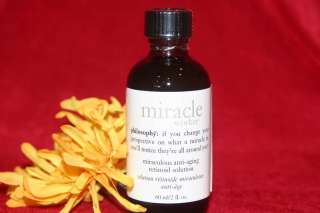 PHILOSOPHY MIRACLE WORKER RETINOID SOLUTION 2 OZ SEALED  