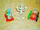 THREE GREAT BUG BUNNY ITEMS 1 FUGURE TWO IN TOY CARS 