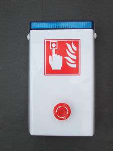Site Evacuation Alarm, Push Button Siren/Strobe BNIP  