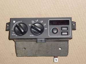 93 94 95 Jeep Grand Cherokee A/C Heater Control Climate  