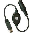 GE 95554 Stereo Adapter Mini USB To 3.5MM