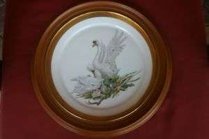 1972 Boehm Bird of Peace Mute Swans Limited Ed. Plate  