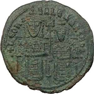  LEO VI, Wise & ALEXANDER 886AD Authentic Medieval Ancient 