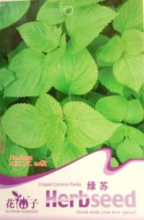 D003 Perilla Japanese food Shiso Herb Seed Pack  