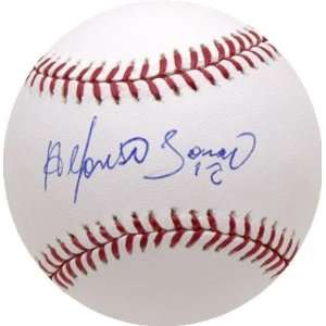  Signed Alfonso Soriano Baseball