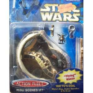  Star Wars Wattos Deal Action Fleet Mini Scenes #7 Toys 