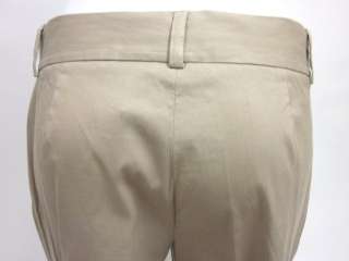 you are bidding on a theory khaki pleated bootcut trousers pants 
