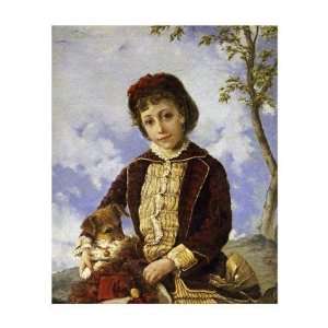  Francisco Oller   Retrato De Nina Giclee