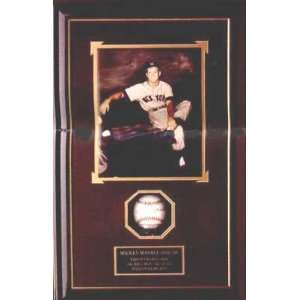  Signed Mickey Mantle Picture   Shadowbox Sports 