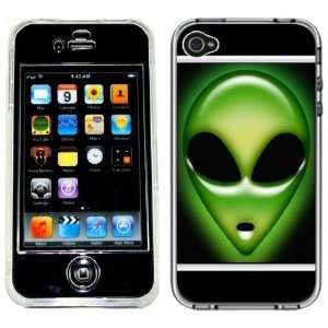  Alien Face We Are Not Alone Handmade iPhone 4 4S Full Hard 