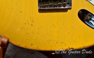 New Fender CUSTOM SHOP 1957 Stratocaster HEAVY RELIC NO CASTER BLONDE 
