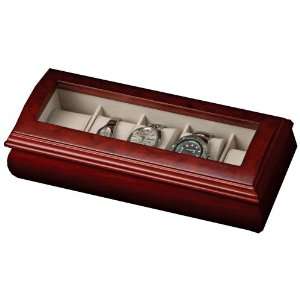  Mele & Co. Emery Glass Top Watch Box