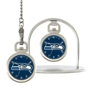  Seattle Seahawks Game Time NFL Pocket Watch/Desk Clock 