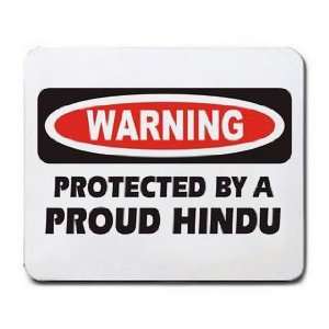  PROTECTED BY A PROUD HINDU Mousepad