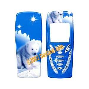  Polar Bear Blue Faceplate w/ Battery Cover for Nokia 7210 