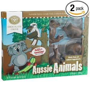 Chocolate Grove Aussie Animals, Crafted in All Natural Milk Chocolate 
