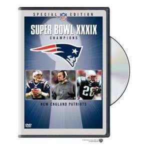  NFL Super Bowl XXXIX New England Patriots DVD Sports 