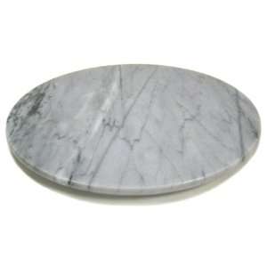  Round Gray Marble Cheese and Pastry Board   12 Diameter 