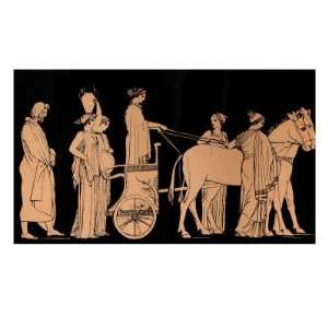  Homer, The Odyssey, Ulysses (Odysseus) follows the cart of Nausicaa 