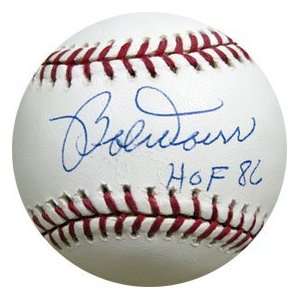  Bobby Doerr HOF 86 Autographed Baseball Sports 