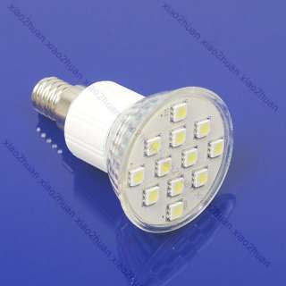 E14 5050 SMD 12 LED Screw Light Lamp Bulb White 110V  
