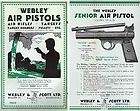 Webley & Scott 1933 Air Gun Catalog
