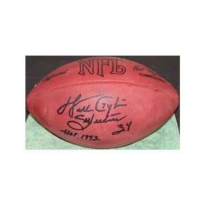 Walter Payton Autographed Ball   HOF 93 