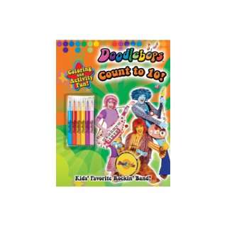  Doodlebops Count to 10 Coloring and Activity Book Toys & Games