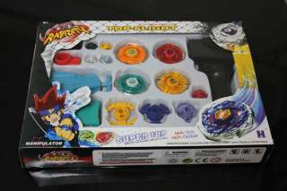 RARE BEYBLADE 4D TOP RAPIDITY METAL FUSION FIGHT MASTER SET NEW  