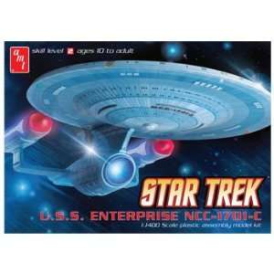    AMT 1/1400 Star Trek USS Enterprise NCC1701C Kit Toys & Games