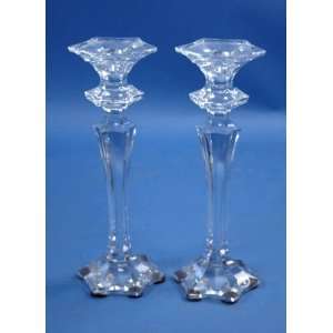  Pair of Crystal Candle Holders