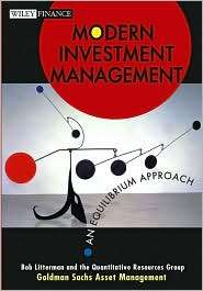 Modern Investment Management An Equilibrium Approach, (0471124109 