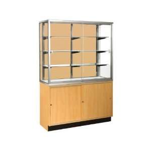  Panel Back Wall Display Case (70 Wide) Cell Phones 
