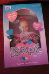1993 ROSE ART BRAND KEWPIE CURLY SECRET HEARTS DOLL  