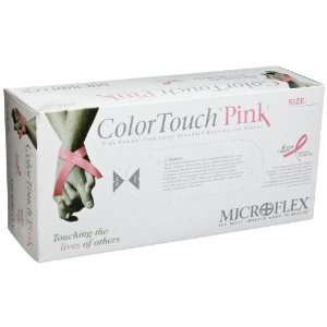  Microflex ColorTouch Latex Glove, Powder Free, 9.6 Length 