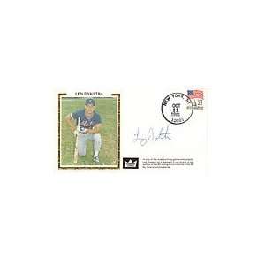  Lenny Dykstra Autographed First Day Cover Sports 