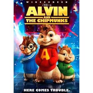  Alvin and the Chipmunks (2007) 27 x 40 Movie Poster Style 