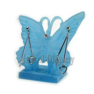 Mini Blue Butterfly Earring Holder Jewellery Display  