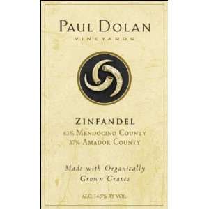  2009 Paul Dolan Mendocino Amador Zinfandel Organic 750ml 