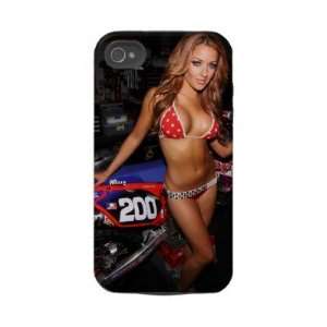  MX BIKINI GIRLS iPhone 4/4s CASE MOTO X Motocross Cell 