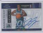 09/10 Jonny Flynn Playoff Contenders Auto Rookie Ticket #105