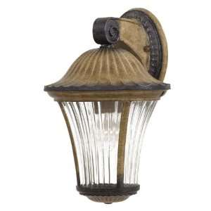   8232 163 Amarante 1 Light Outdoor Wall Lighting in Amarante Gold