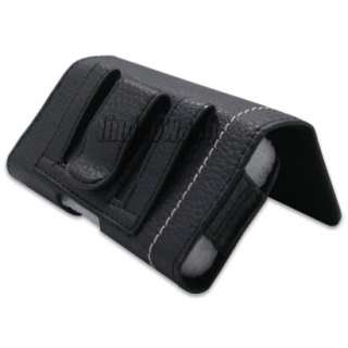 LEATHER CASE COVER BELT CLIP POUCH + FILM FOR NOKIA E63  