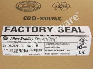 NEW SEALED* Allen Bradley 22 XCOMM DC BASE /A PowerFlex Kit *60 DAYS 