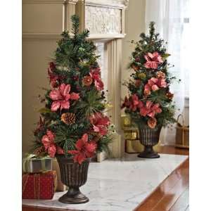  Christmas Holiday Amaryllis Tree Indoor Decoration   48H 