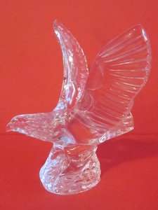 Signed WATERFORD   Crystal Eagle  