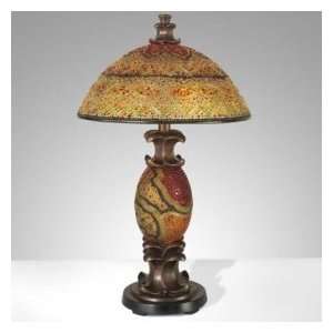   lighting Set Tangier Collection Table Lamps (22 Inches) amber yellow