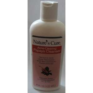  Natures Cure Acne Clearing Papaya Cleanser 6oz. Beauty