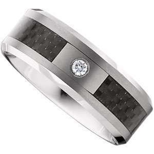   Black Carbon Fiber Diamond quality A (I2 clarity, I J color) Jewelry