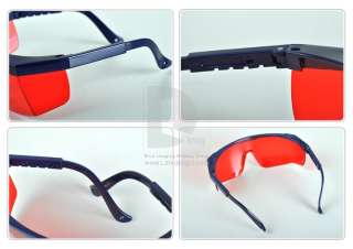 Eye Protection Red Lens Goggles Green Blue Frame Anti Laser Safety 
